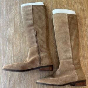 Sole/Society Tan Tall Boots